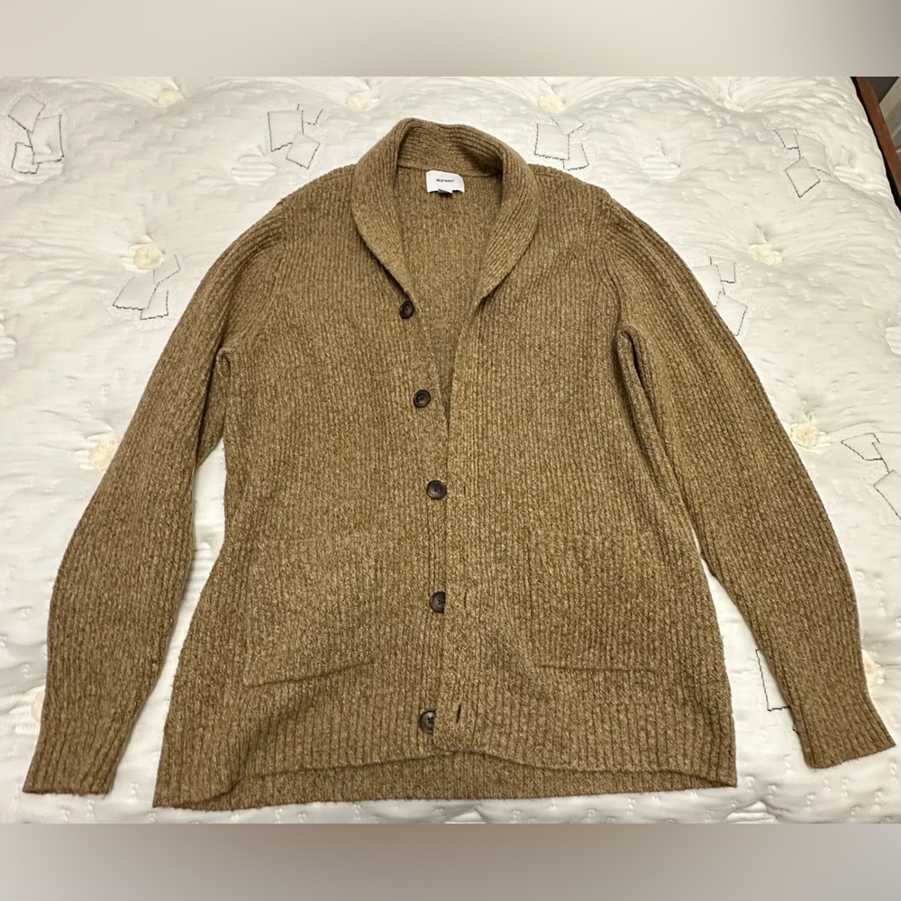 XXL Old Navy Tan Cardigan Sweater V-Neck
